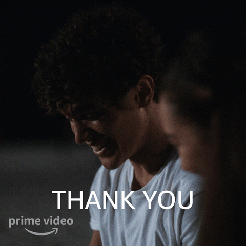 Amazon Studios Thank You GIF by Amazon Prime Video