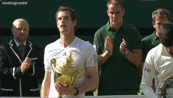 andy murray trophy GIF by College GameDay