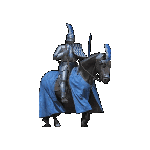 Horse Knight Sticker by Museumpark Archeon