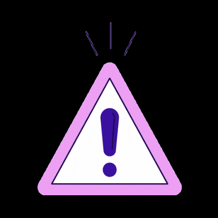 Warning Sign GIF by wcrf