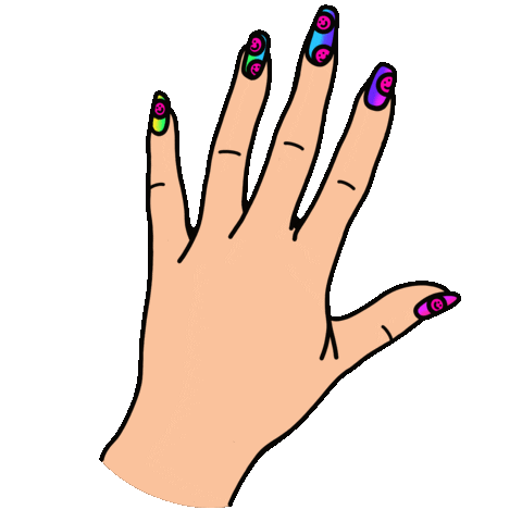Hand Nails Sticker