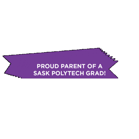 Convocation Saskatchewan Sticker by SaskPolytech