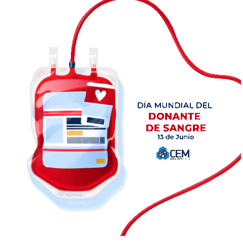 Salud Donante Sticker by CEM