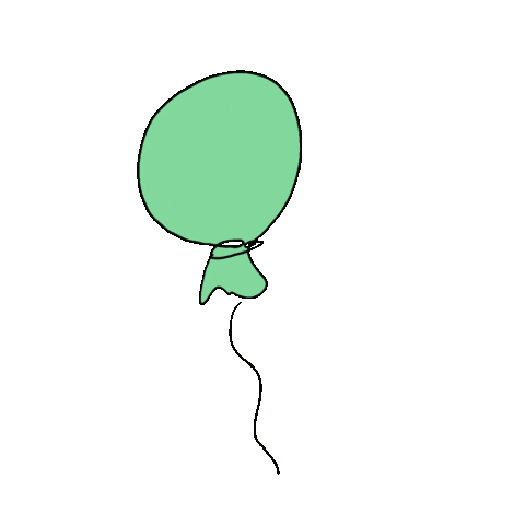 Balloon Sticker by cerberisa Babyaccessoires