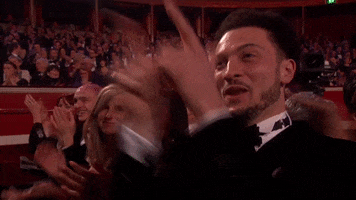 olivier awards clapping GIF by Official London Theatre