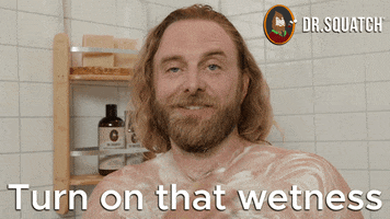 Shower Turn On GIF by DrSquatchSoapCo