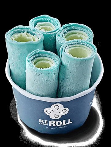icecreamrollbr sorvete sorvete na chapa ice roll sorvete tailandes GIF