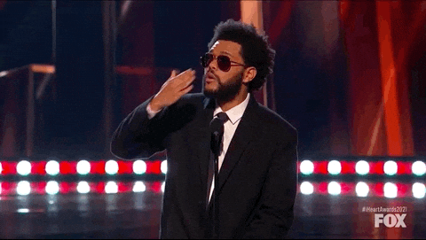 The Weeknd Air Kiss GIF by iHeartRadio