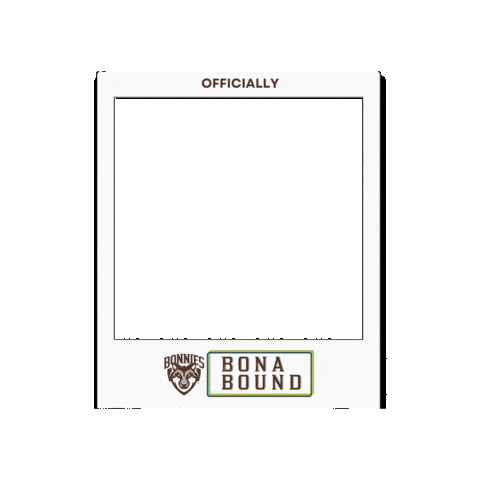 Bonnies Bonas Sticker by St. Bonaventure University