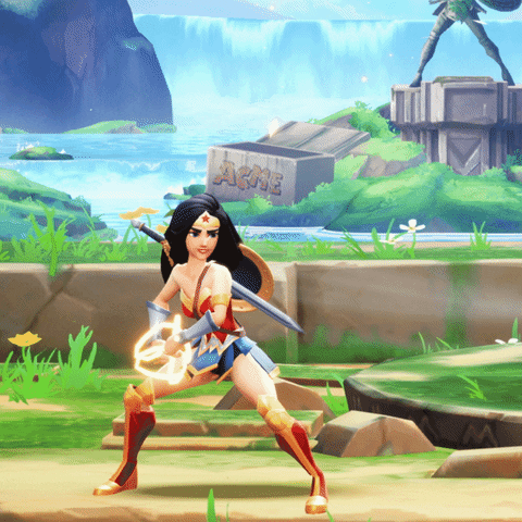 Wonder Woman Fighter GIF by WBGames