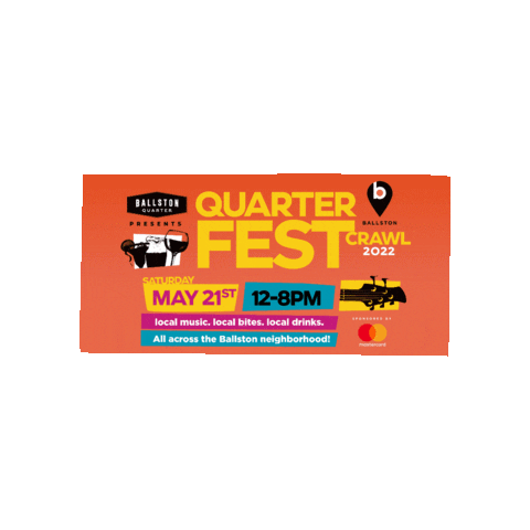 Ballston BID Sticker