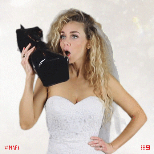 channel 9 phone GIF by Married At First Sight Australia