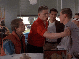 What Are You Lookin At George GIF by Back to the Future Trilogy