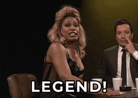 Laverne Cox Legend GIF by The Tonight Show Starring Jimmy Fallon