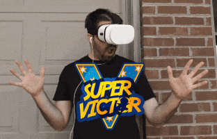 Virtual Reality Wow GIF by SuperVictor