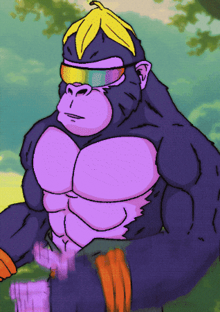 Im Out Oh No GIF by CyberKongz Official