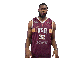 Basketball Calm Down Sticker by Alliance Sport Alsace