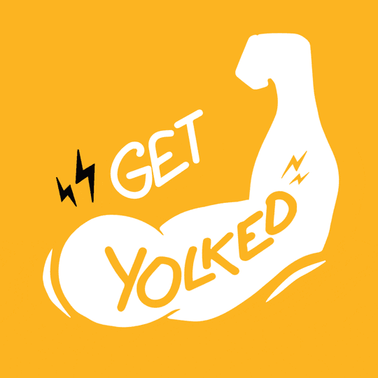 Yolkedstrong GIF by YOLKED