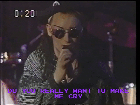 Do You Really Want To Hurt Me Gifs Get The Best Gif On Giphy