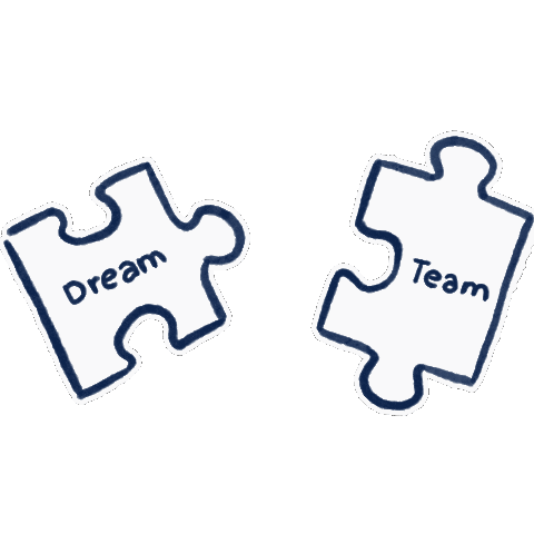 Team Puzzle Sticker by Werbeagentur Dreamland