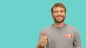 No Thanks Thumbs Down GIF by StickerGiant