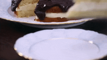 boston cream pie recipe GIF by Priya