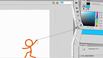 stick figure animation GIF