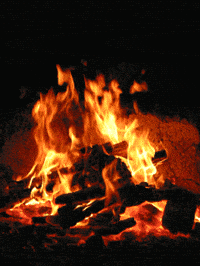 Camp Fire Burn GIF by Hanson