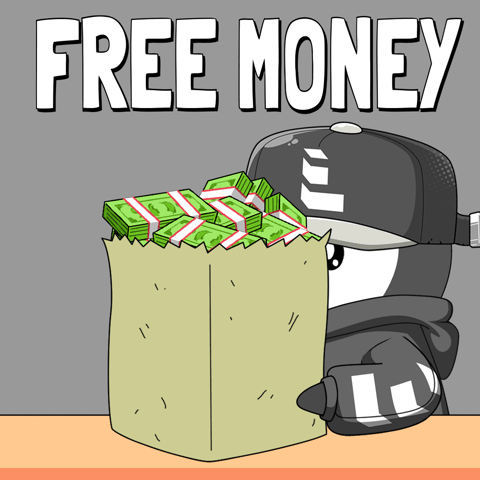 Free Money Animation GIF by Legacy Web3