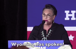 Victory Speech Wyoming GIF by GIPHY News