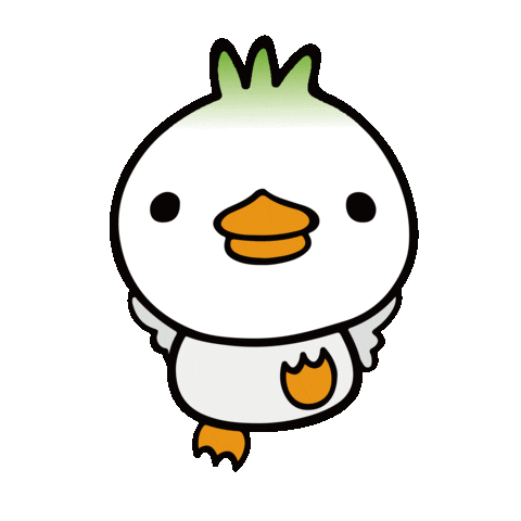 Walk Duck Sticker by Sponya