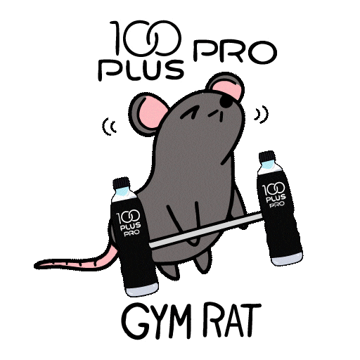 Gym Power Sticker by 100PLUS Singapore
