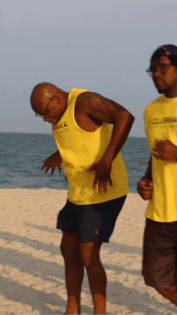 Beach Volleyball Dancing GIF by CLUBWAKA