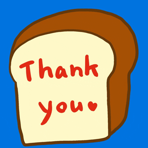 Bread Thank You GIF by Gunmaunofficial