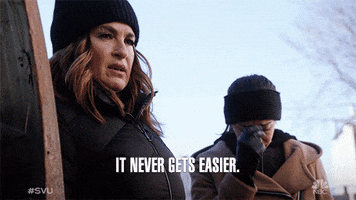It Never Gets Easier Season 22 GIF by Law & Order