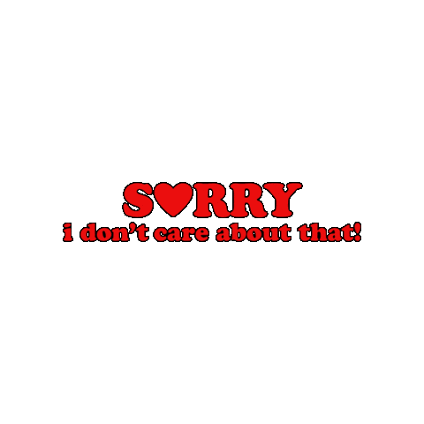 Sorry Dd Sticker by Donya Dadrasan