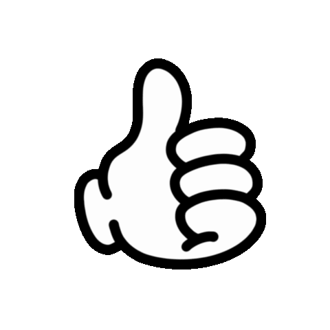 Thumb Thumbs Up Sticker