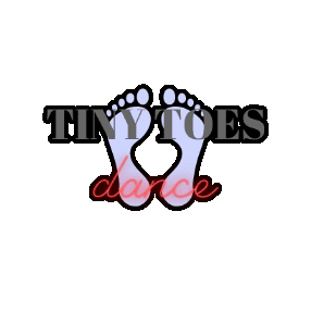 Tiny Toes Dance Sticker