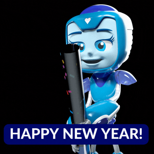 Happy New Years Eve GIF by Blue Studios