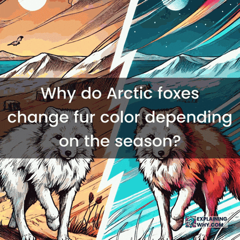Arctic Fox Tundra GIF by ExplainingWhy.com
