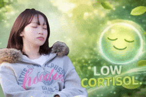 Kim Chaewon Cortisol GIF
