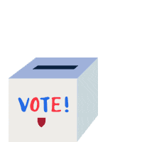 Voting Ballot Box Sticker by Harvard University for iOS & Android | GIPHY