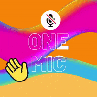 One Mic GIF by The3Flamingos