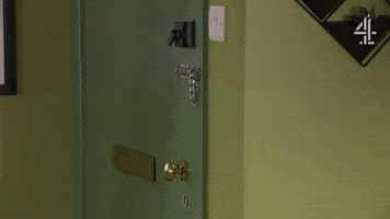 Door Break In GIF by Hollyoaks