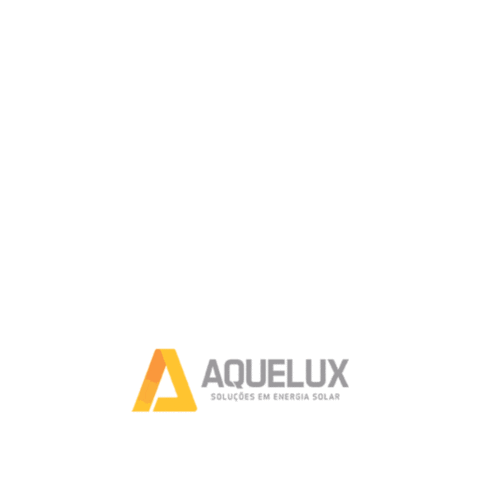 Aquelux - Energia Solar Sticker