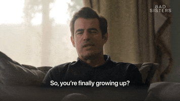 Sarcastic Growing Up GIF by Apple TV+