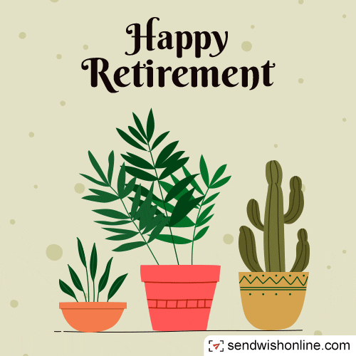 Happy Holidays Retirement GIF by sendwishonline.com