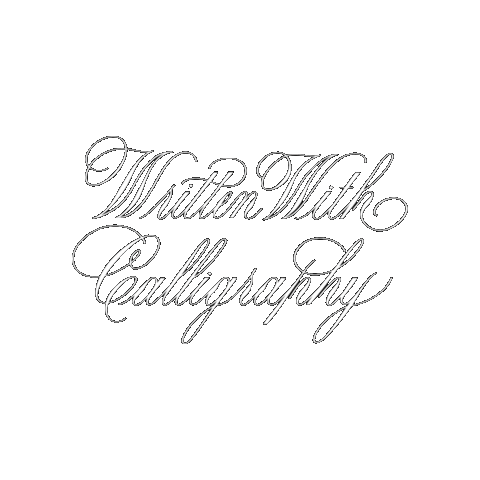 Calligraphy Sticker