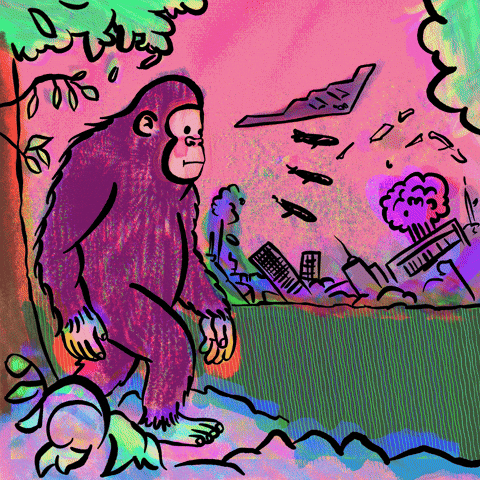 Glitch Bomb GIF by Empress Trash