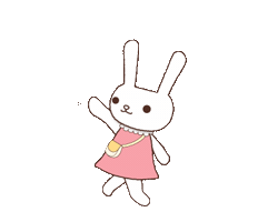 Rabbit Go Sticker